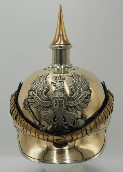 Prussian 6th Kürassier "Einjahriger" - Officer Aspirant Pickelhaube Visuel 1 principal